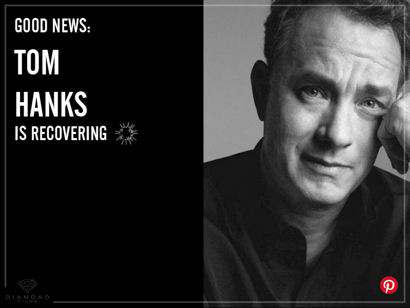 Good news: Tom Hanks is recovering